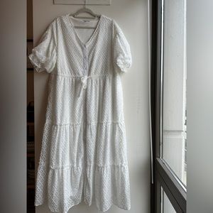 Piper & Scoot The Nadal Textured Maxi Dress 1XL